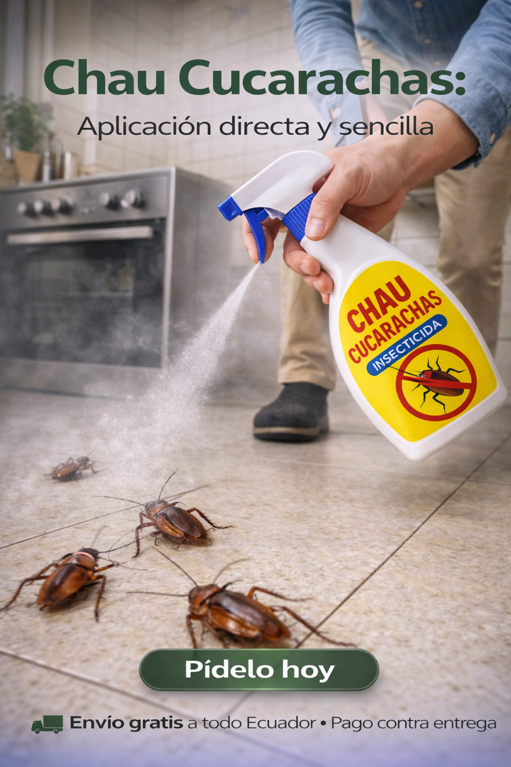 CHAU CUCARACHAS RINDE 5 LITRO
