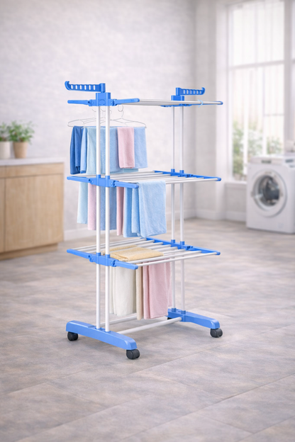 TENDEDERO DE ROPA CON RUEDAS